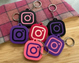 Instagram NFC keychain